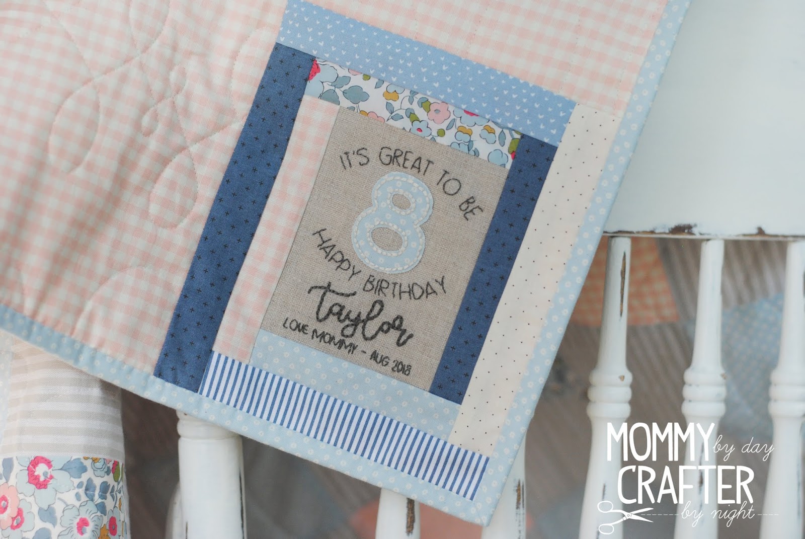How to Attach a Quilt Label to a Quilt Mommy by day... Crafter by